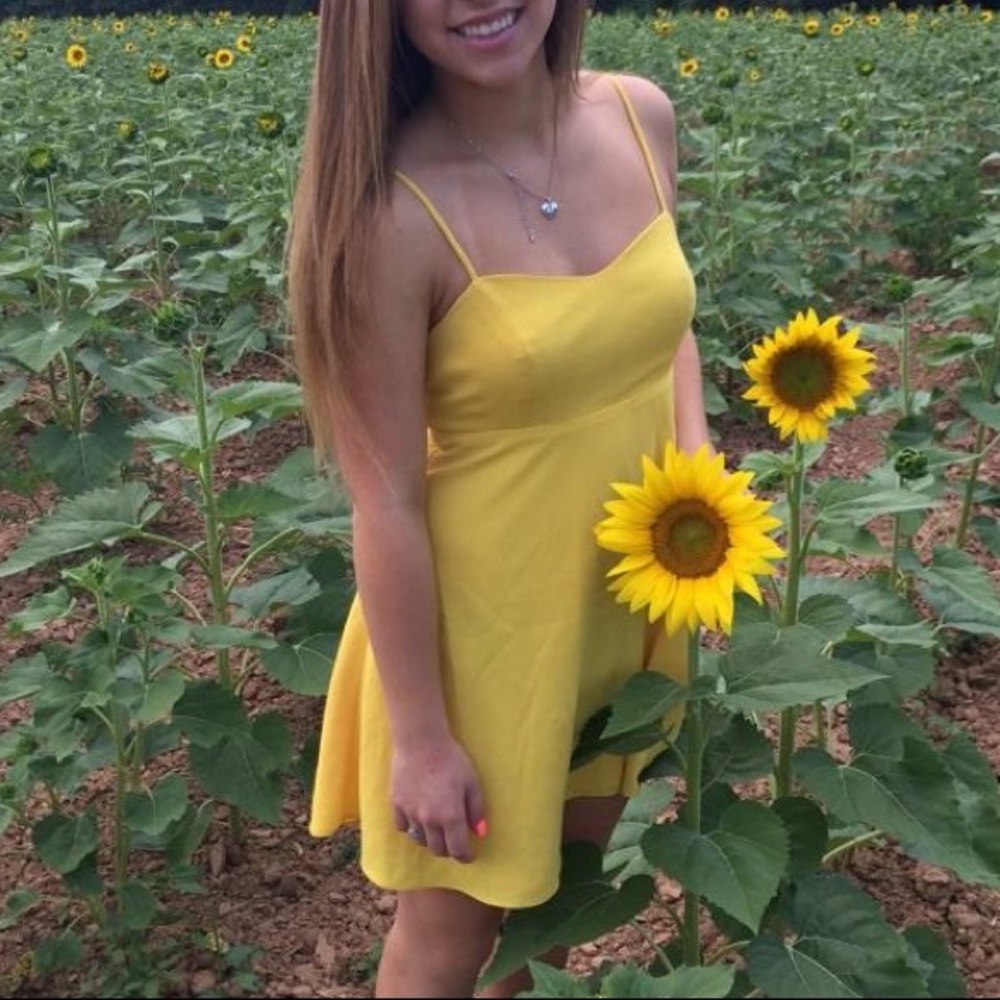 Perfect Yellow Sundress